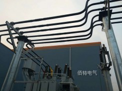 10kV3150A半绝缘铜管型母线